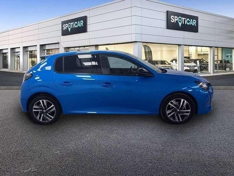 Usado Peugeot 208 Allure 102 CV (75 kW) 2022 Azul Utilitario