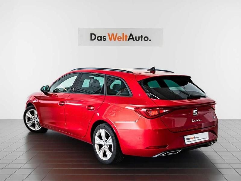 Brugt Seat Leon ST FR 150 HK (110 kW) 2022 Rød Stationcar