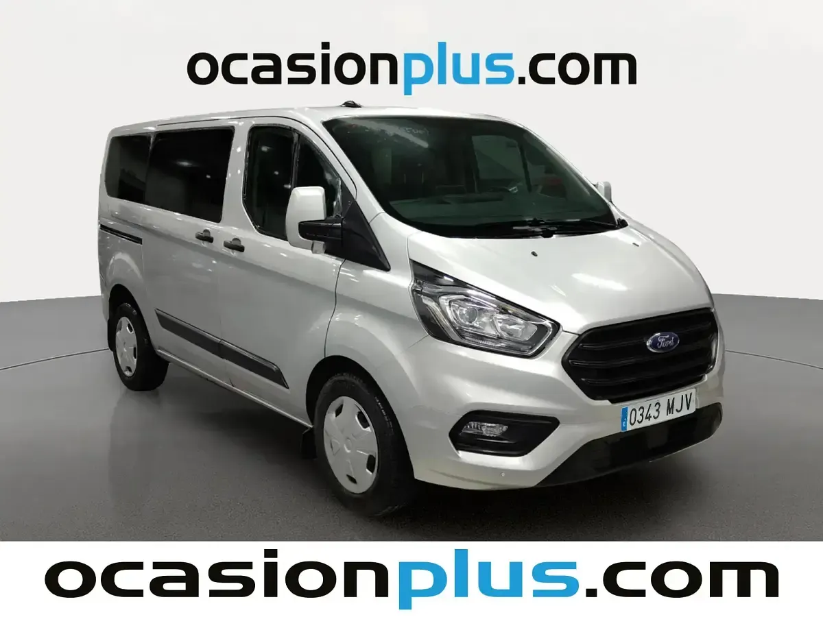 Usado Ford Transit Custom Trend 130 CV (95 kW) 2023 Gris Familiar