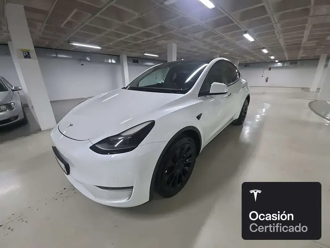 Usado Tesla Model Y Long Range AWD 189 kW (258 CV) 2021 Blanco SUV