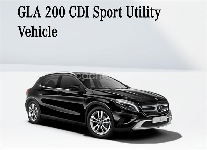 Negro Usado 2013 Mercedes GLA200 Edition 1 SUV | 13.500 € (Precio justo) - Imagen 1/4