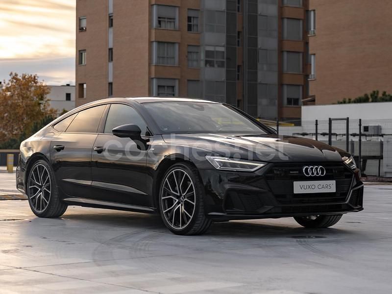 Usado Audi A7 Ambiente 286 CV (210 kW) 2018 Negro Berlina
