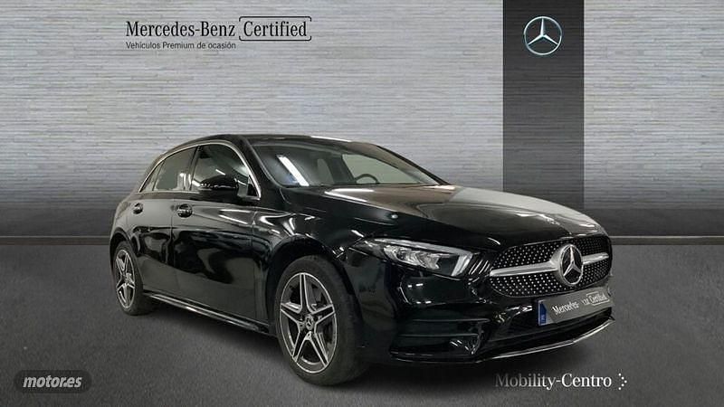 Usado Mercedes A250 AMG line 218 CV (160 kW) 2021 Blanco Berlina