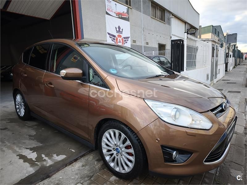 Usado Ford C-MAX Titanium 115 CV (84 kW) 2013 Marrón Monovolumen