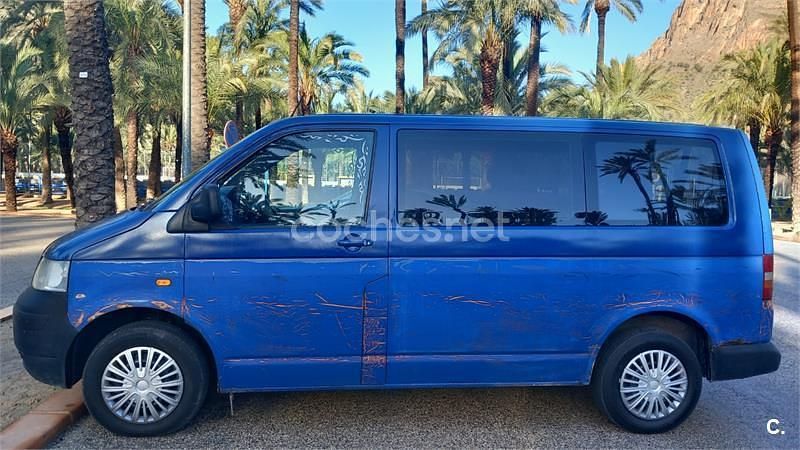 Usado VW Transporter 102 CV (75 kW) 2009 Azul Van