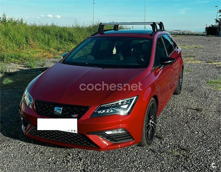 Rojo Usado 2017 Cupra Leon Familiar | 21.500 € (Buen precio) - Imagen 1/2