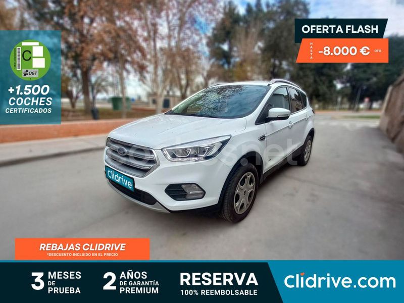 Blanco Usado 2018 Ford Kuga Trend SUV | 17.790 € (Precio justo) - Imagen 1/3