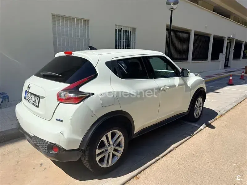 Usado Nissan Juke Acenta 110 CV (80 kW) 2016 Blanco SUV