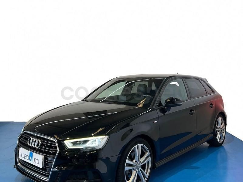 Usado Audi A3 S-Line 150 CV (110 kW) 2019 Negro Berlina