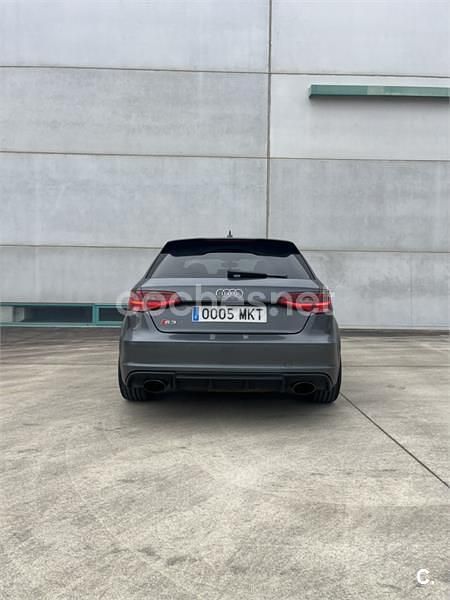 Usado Audi S3 Premium 300 CV (220 kW) 2014 Gris / plata Berlina