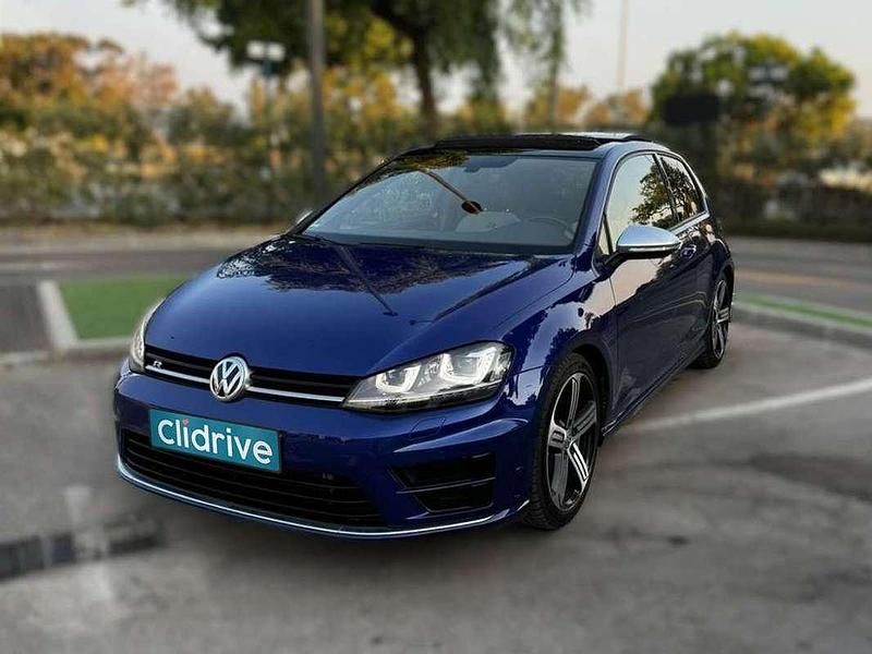 Usado VW Golf VII R 300 CV (220 kW) 2016 Azul Berlina