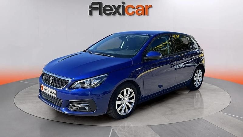 Usado Peugeot 308 Access 131 CV (96 kW) 2020 Azul Utilitario