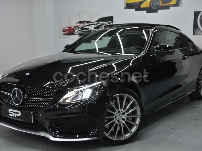 Negro Usado 2017 Mercedes C43 AMG Coupe | 37.900 € (Un poco caro) - Imagen 1/4