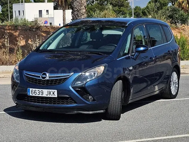 Usado Opel Zafira Excellence 140 CV (102 kW) 2016 Azul Monovolumen