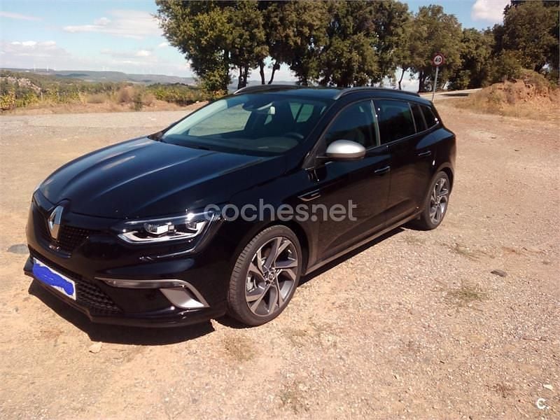 Negro Usado 2017 Renault Mégane GrandTour GT Familiar | 13.700 € (Precio justo) - Imagen 1/4