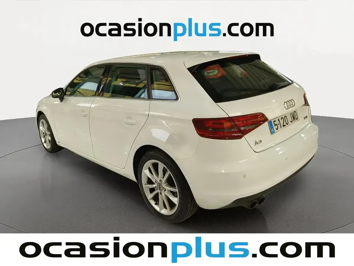 Usado Audi A3 Advanced Plus 125 CV (91 kW) 2016 Blanco Berlina