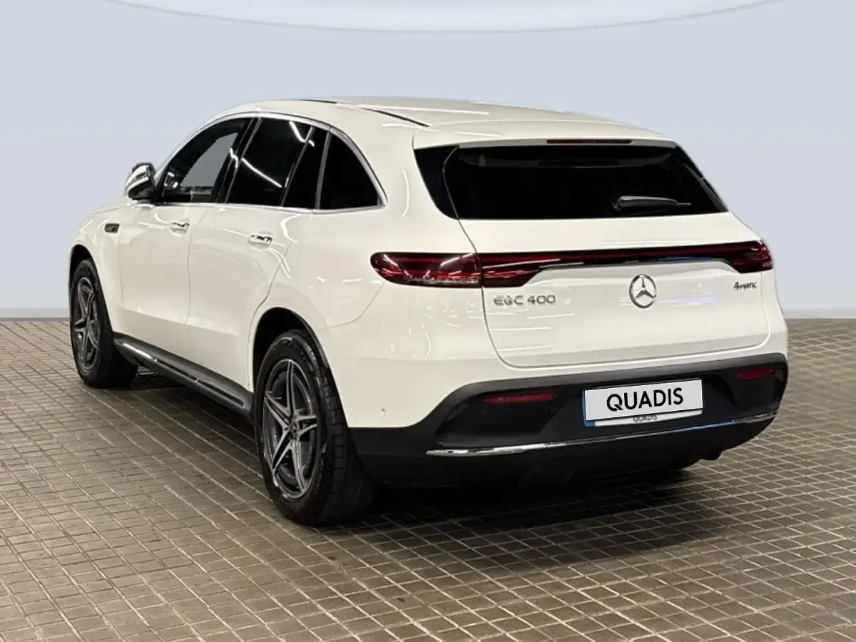 Usado Mercedes EQC400 300 kW (408 CV) 2020 Blanco SUV