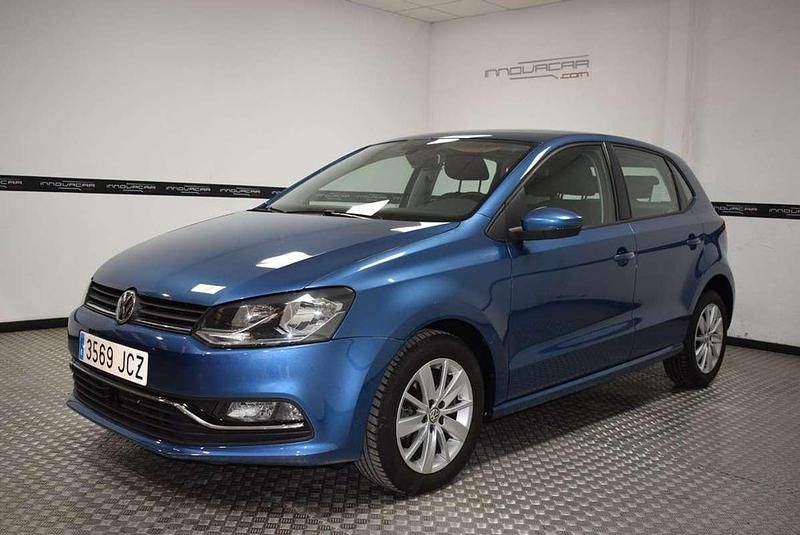 Azul Usado 2015 VW Polo Advance Utilitario | 9400 € (Precio justo) - Imagen 1/4