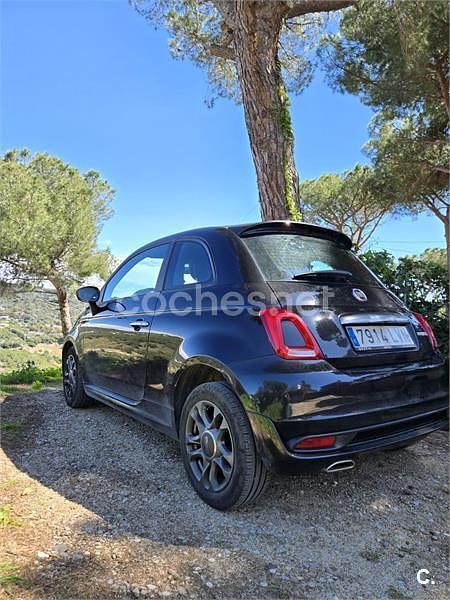 Usado Fiat 500 Sport 70 CV (51 kW) 2022 Negro Berlina