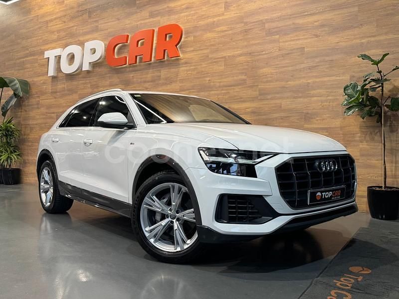 Blanco Usado 2020 Audi Q8 S-Line SUV | 58.990 € (Precio justo) - Imagen 1/4