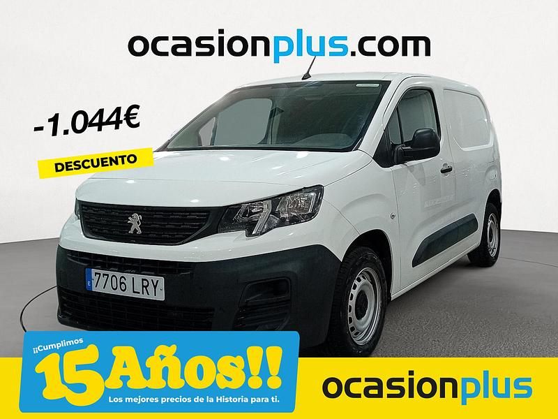 Blanco Usado 2021 Peugeot Partner Monovolumen | 11.490 € - Imagen 1/4