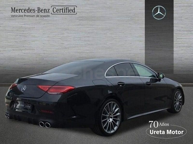 Usado Mercedes CLS450 367 CV (269 kW) 2018 Gris / plata Coupe