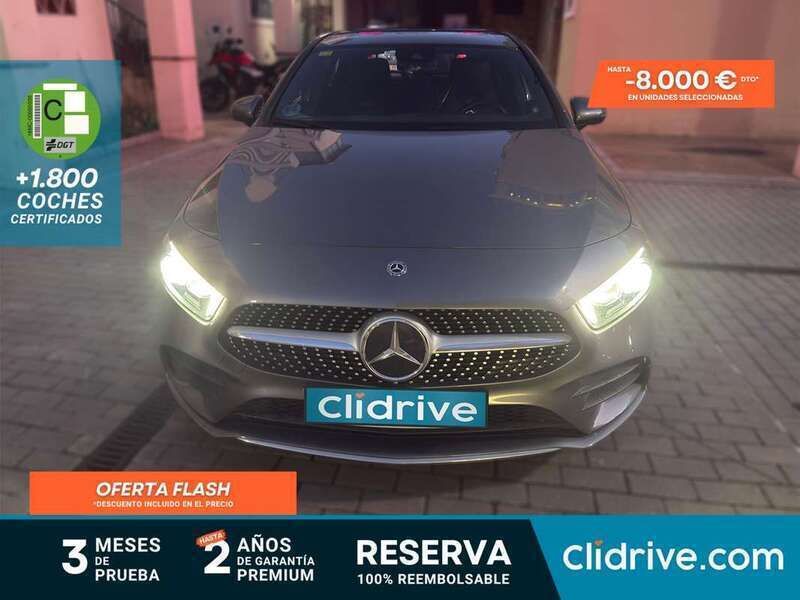 Gris Usado 2020 Mercedes A180 Utilitario | 21.790 € (Buen precio) - Imagen 1/3