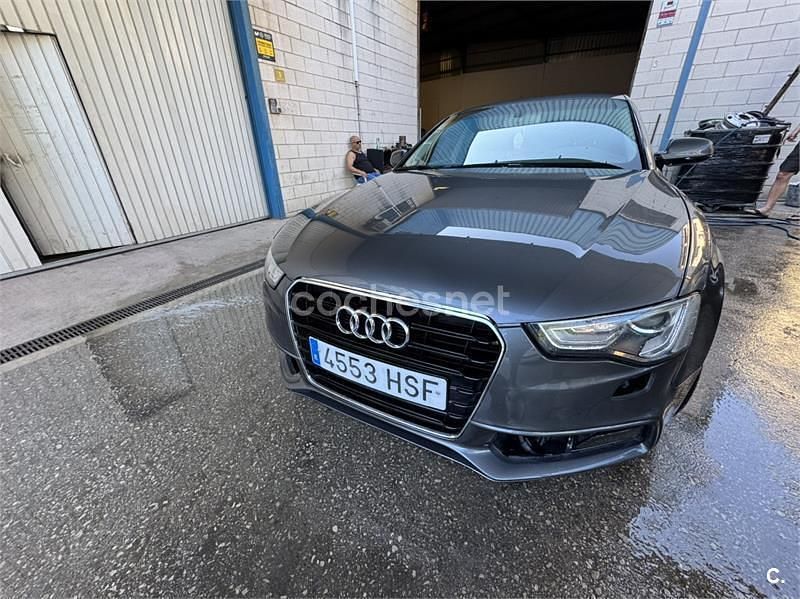 Usado Audi A5 Sportback 177 CV (130 kW) 2013 Gris / plata Utilitario