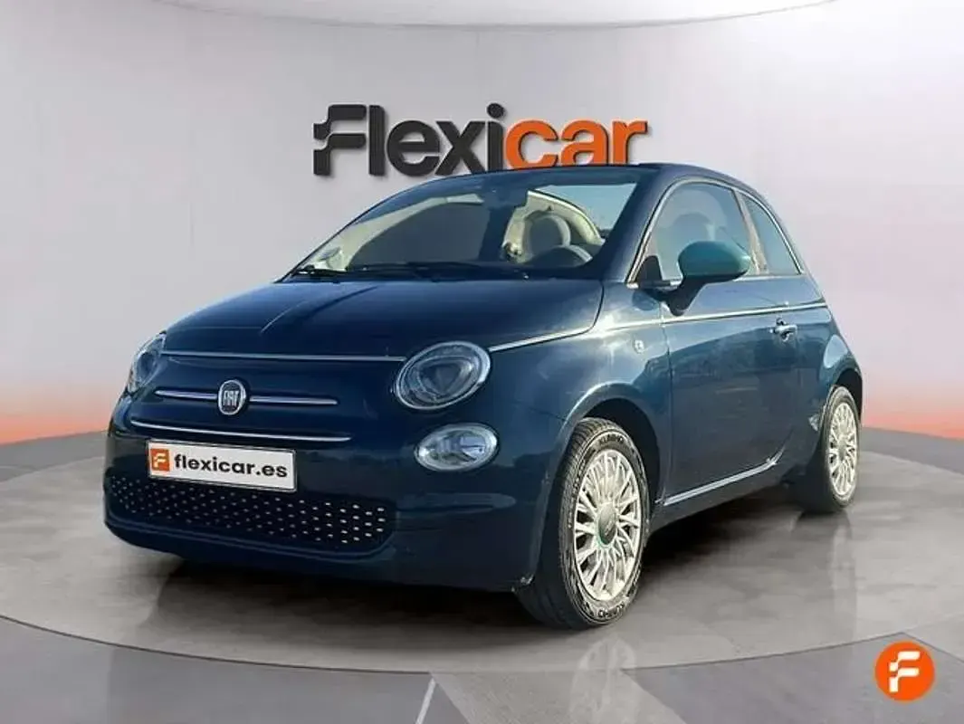 Usado Fiat 500C Dolcevita 71 CV (52 kW) 2020 Azul Descapotable