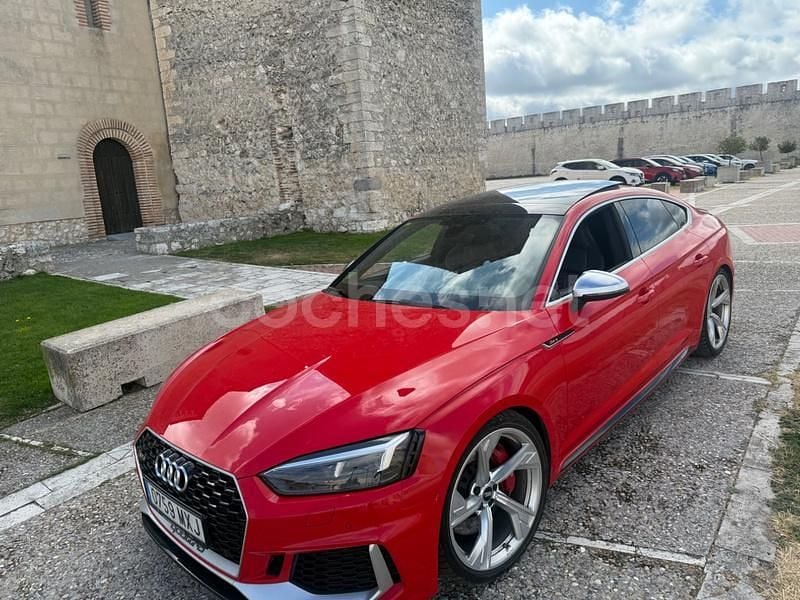 Usado Audi RS5 Sportback 450 CV (330 kW) 2020 Rojo Berlina
