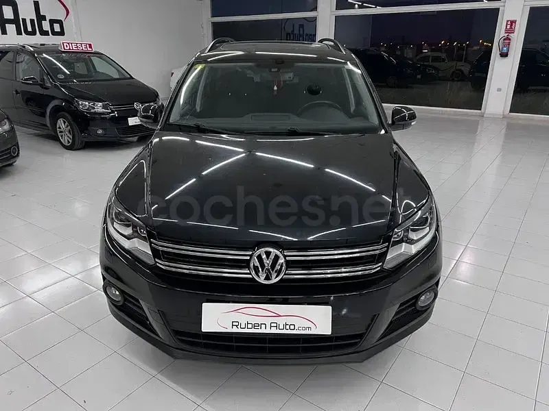 Usado VW Tiguan 110 CV (80 kW) 2014 Negro SUV