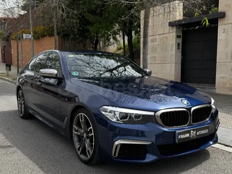 Usado BMW M550 Comfort Edition 462 CV (339 kW) 2018 Azul Berlina