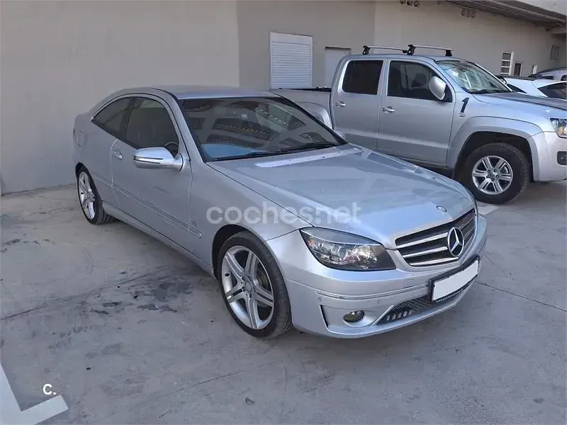 Usado Mercedes CLC230 204 CV (150 kW) 2008 Gris / plata Coupe