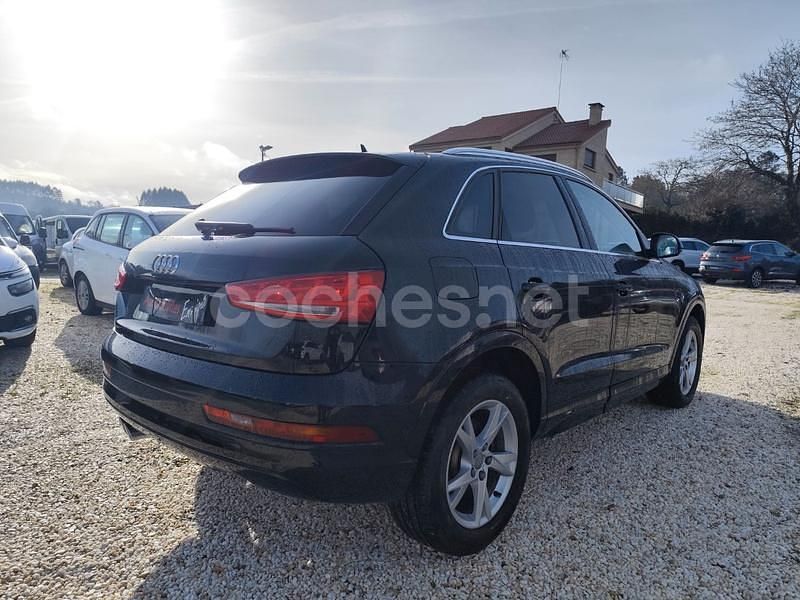 Usado Audi Q3 150 CV (110 kW) 2015 Negro SUV
