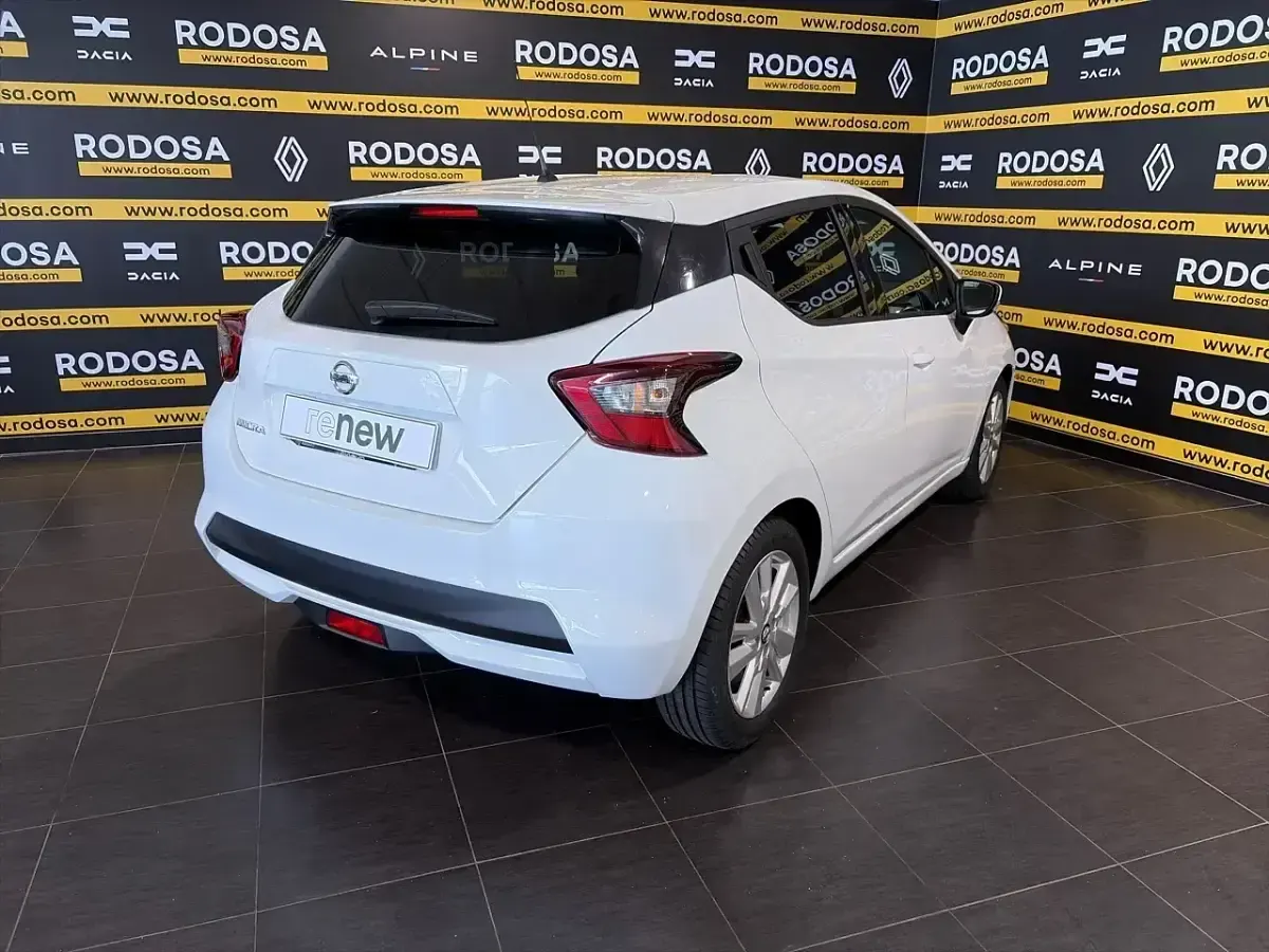 Usado Nissan Micra Acenta 100 CV (73 kW) 2020 Blanco Utilitario