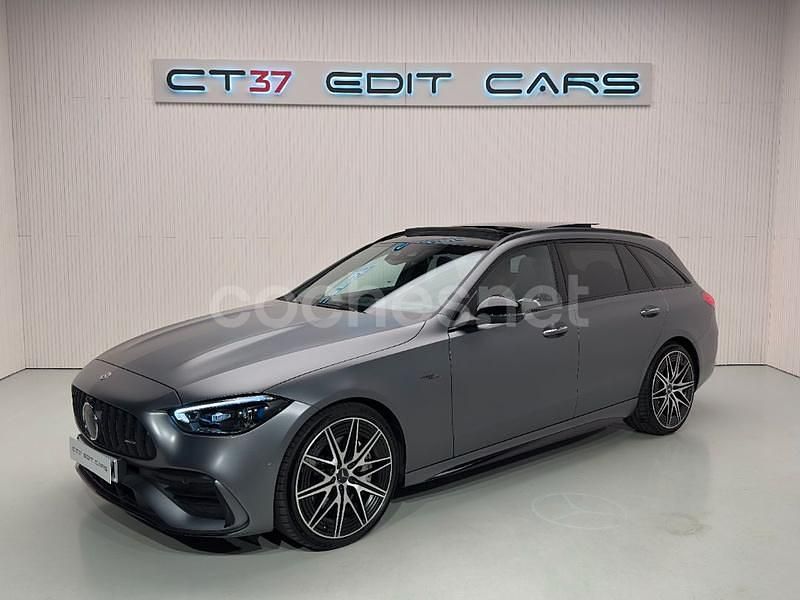 Gris / plata Usado 2024 Mercedes C43 AMG Familiar | 77.900 € (Un poco caro) - Imagen 1/4