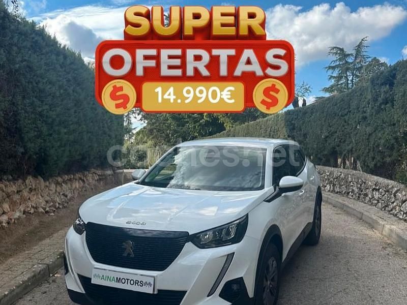 Blanco Usado 2020 Peugeot 2008 Active SUV | 14.990 € (Precio justo) - Imagen 1/4