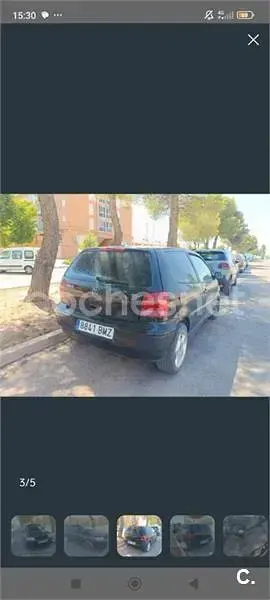 Usado VW Polo Trendline 75 CV (55 kW) 2001 Negro Utilitario
