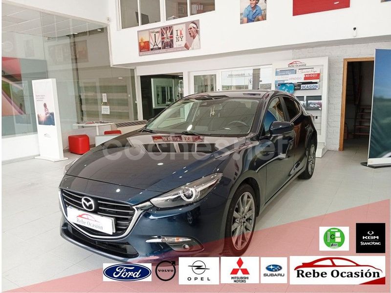 Azul Usado 2018 Mazda 3 Edition Berlina | 11.900 € (Precio justo) - Imagen 1/4
