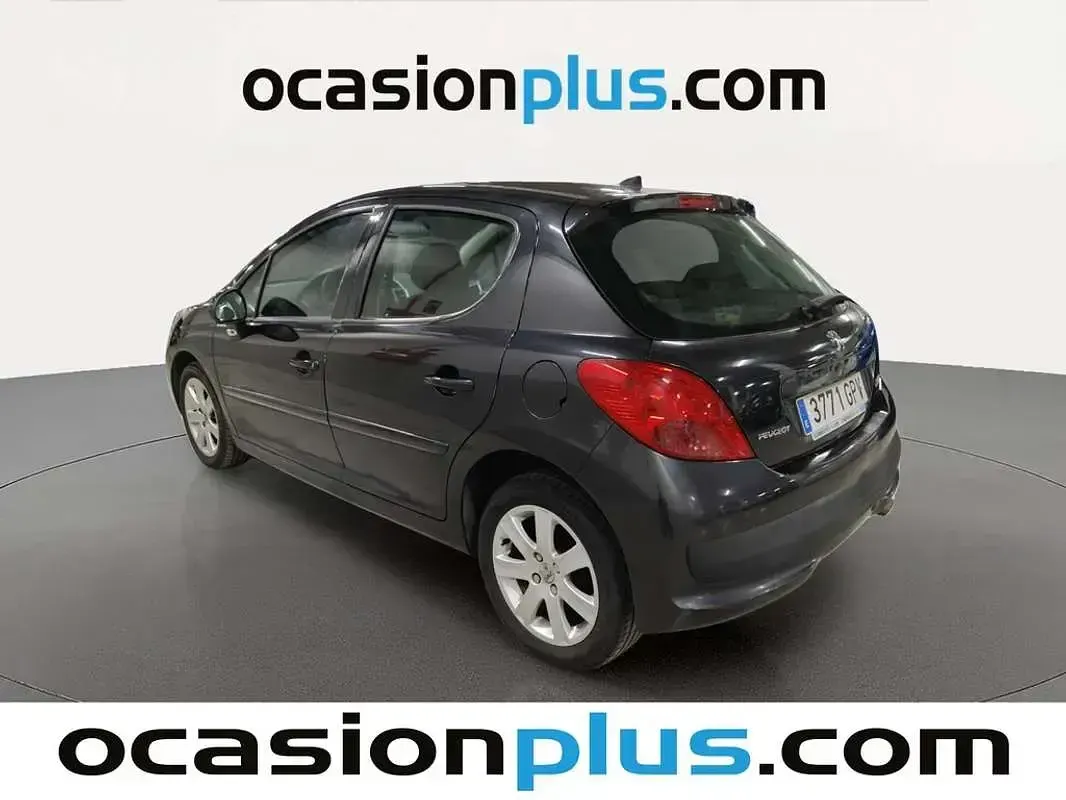 Usado Peugeot 207 Sport 90 CV (66 kW) 2009 Negro Utilitario