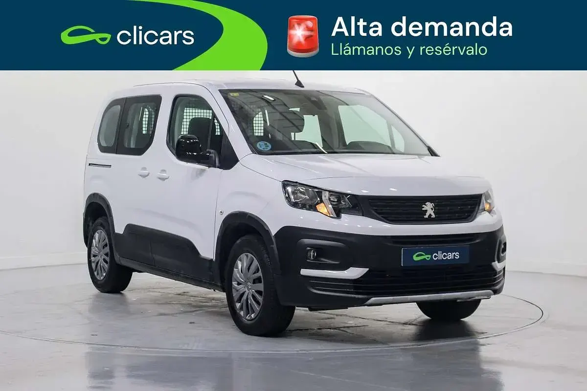 Usado Peugeot Rifter Business-Line 102 CV (75 kW) 2022 Blanco Monovolumen
