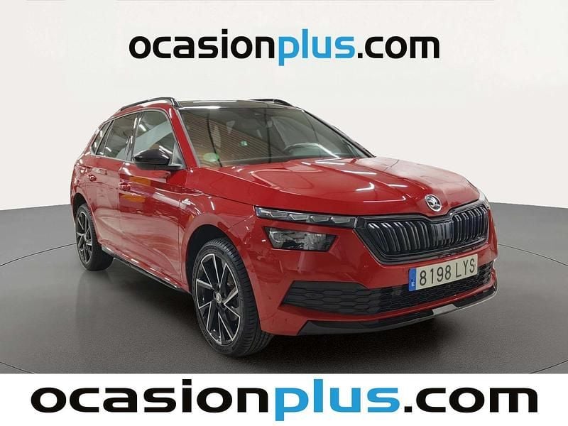 Käytetty Skoda Kamiq Monte Carlo 110 HP (80 kW) 2022 Punainen Katumaasturi