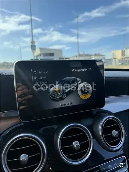 Usado Mercedes C220 AMG 170 CV (125 kW) 2014 Negro Berlina