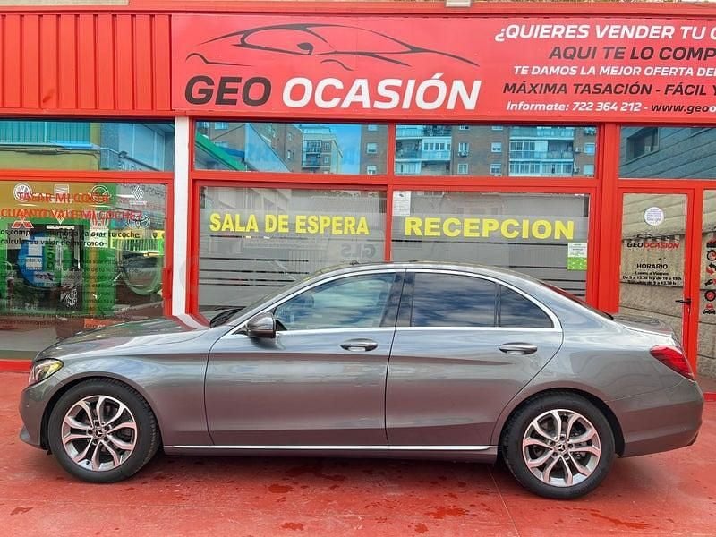 Usado Mercedes C200 160 CV (117 kW) 2019 Gris / plata Berlina
