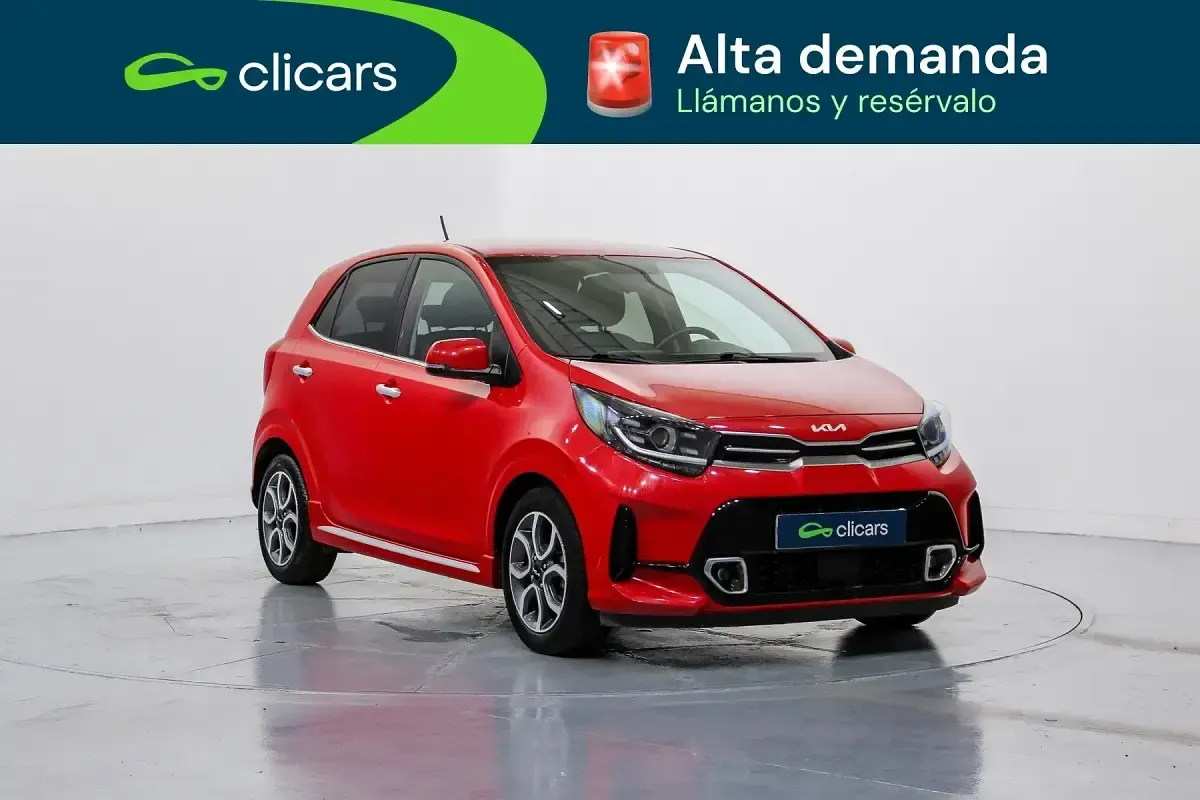 Usado Kia Picanto GT-Line 84 CV (61 kW) 2023 Rojo Utilitario