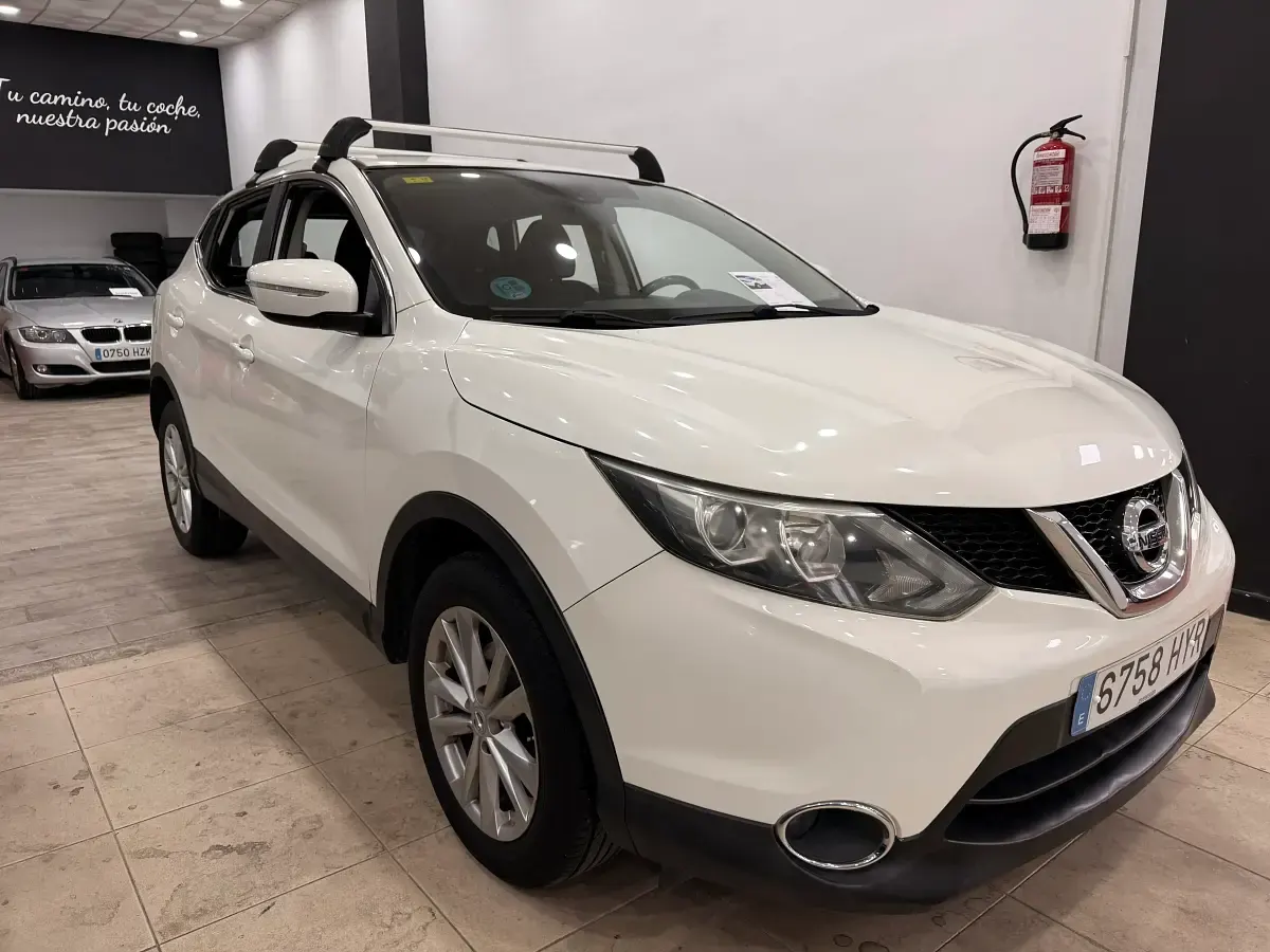Brugt Nissan Qashqai Acenta 115 HK (84 kW) 2014 Hvid SUV