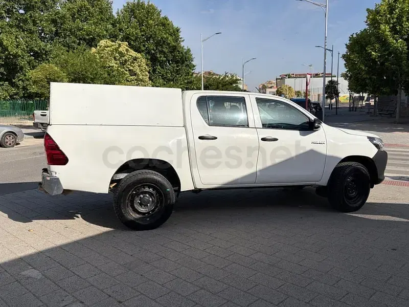 Usado Toyota HiLux 150 CV (110 kW) 2018 Blanco Pickup/Camioneta