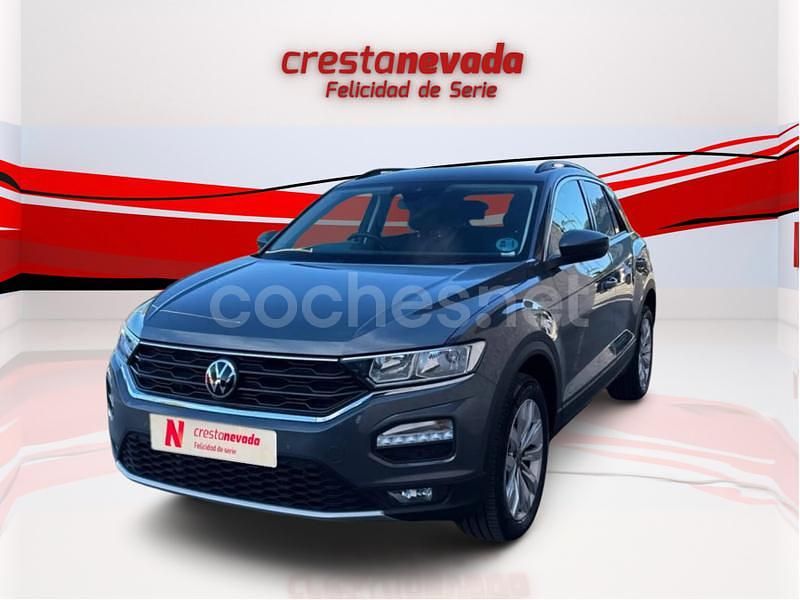 Gris / plata Usado 2021 VW T-Roc Advance SUV | 24.395 € (Precio justo) - Imagen 1/4