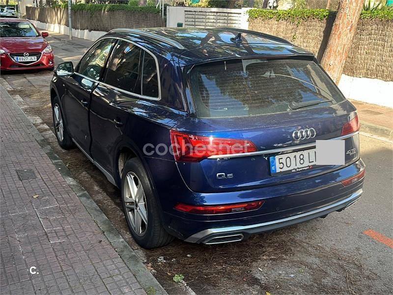 Usado Audi Q5 S-Line 204 CV (150 kW) 2021 Azul SUV