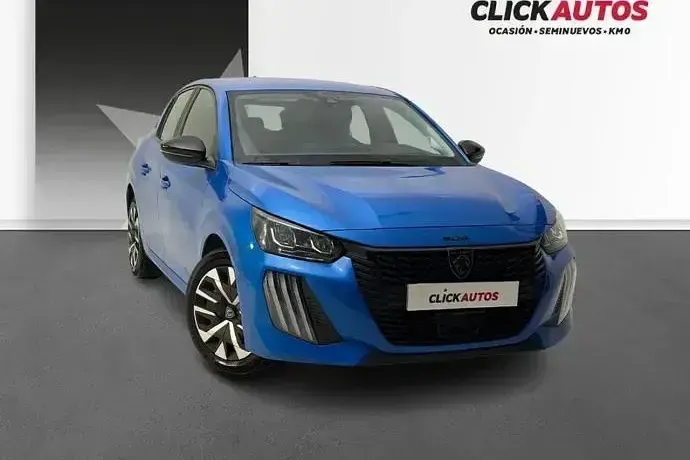 Usado Peugeot 208 Active 100 CV (73 kW) 2024 Negro Utilitario